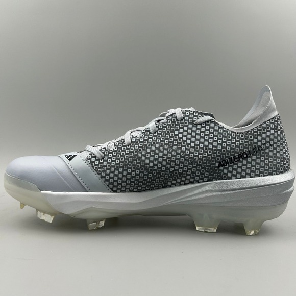 Adidas Adizero Impact TPU Men Size 12 Gray Black Baseball Cleats JI1468 NEW - Picture 2 of 6